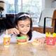 New Classic Toys Ξύλινo Fast Food Set 10594