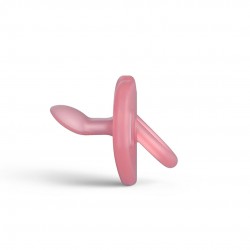 Suavinex Πιπίλα ολοκληρη  απο σιλικόνη για 0-6 μηνών Smoothie Pink 307247