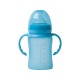 Bo Jungle Thermo Bottle Γυάλινο Μπιμπερό  με Θηλή Σιλικόνης Γαλάζιο 0m+ 150ml B595000
