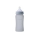 Bo Jungle Thermo Bottle Γυάλινο Μπιμπερό  με Θηλή Σιλικόνης Γκρι 3m+ 240ml B595120
