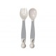 Bo Jungle Spoon & Fork ευλυγιστο σετ κουτάλι - πιρούνι Γκρι B571110