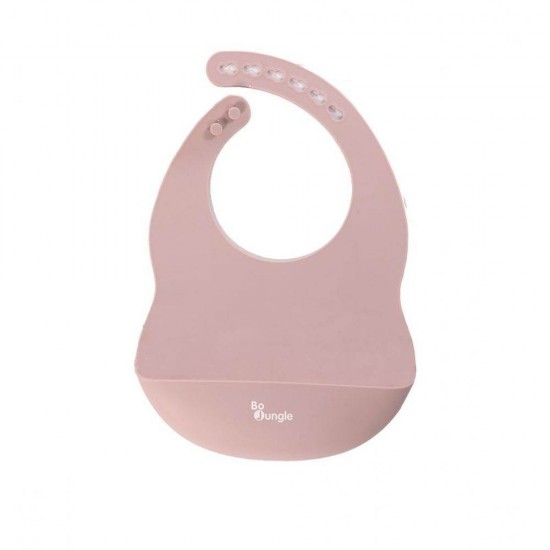 Bo Jungle Σαλιάρα Σιλικόνης  Pink B574010