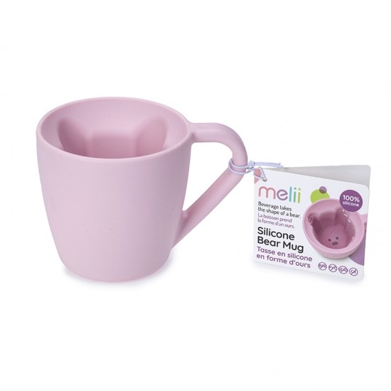 Melli – Κούπα Αρκουδάκι Σιλικόνης 145ml MEL13410 PINK