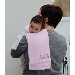 Minene Μουσελίνες Σετ των 3 (I love mommy) mn21382