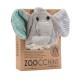 Zoocchini Βρεφική Κάπα-Μπουρνούζι με Κουκούλα Elle The Elephant Γκρι zoo1009