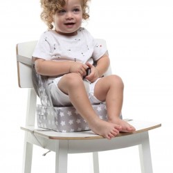 Baby to Love Easy Up (booster φαγητού) Γκρι Αστέρια 301279