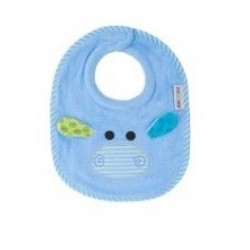 Zoocchini Σαλιάρα Υφασμάτινη Henry The Hippo blue zoo1803