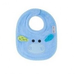 Zoocchini Σαλιάρα Υφασμάτινη Henry The Hippo blue zoo1803