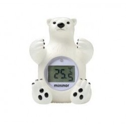 Mininor Ψηφιακό Θερμόμετρο Μπάνιου Polar Bear 10203