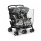 Just Baby Rain Cover Νάυλον Βροχής Για Καρότσι Διδύμων JB.7219