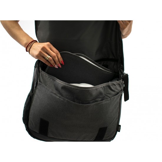 Just Baby Multi Bag Τσάντα Αλλαξιέρα black-grey JB.9020.BLACK