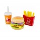 New Classic Toys Ξύλινo Fast Food Set 10594