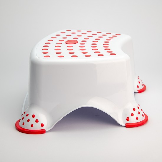 STEP ΒΟΗΘΗΤΙΚΟ ΣΚΑΛΟΠΑΤΙ ΜΠΑΝΙΟΥ JB.8812.WHITE.RED