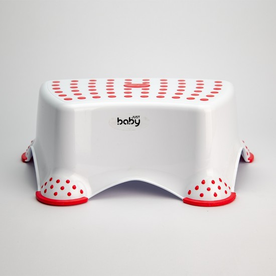 STEP ΒΟΗΘΗΤΙΚΟ ΣΚΑΛΟΠΑΤΙ ΜΠΑΝΙΟΥ JB.8812.WHITE.RED