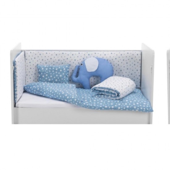 Just Baby Σετ Προίκας 6τμχ Μπλε 70 x 140  JB.795.200.BLUE
