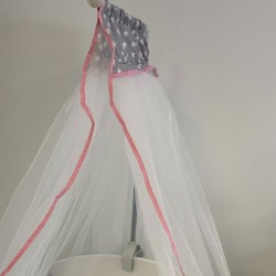 Just Baby ΚΟΥΝΟΥΠΙΕΡΑ ΚΡΕΒΑΤΙΟΥ 60x120 PINK JB.795.030