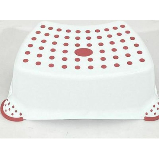 STEP ΒΟΗΘΗΤΙΚΟ ΣΚΑΛΟΠΑΤΙ ΜΠΑΝΙΟΥ JB.8812.WHITE.RED