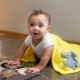 Zoocchini Κουβέρτα Αγκαλιάς & Λίκνου Elephant Yellow 69x100cm με Ζωάκι ZOO3003