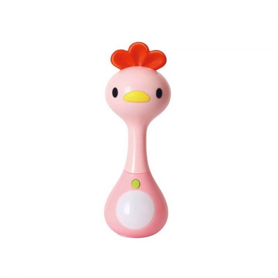 Bo Jungle B-Light & Music Rattle Κουδουνιστρα με ηχο Κοτουλα B925720