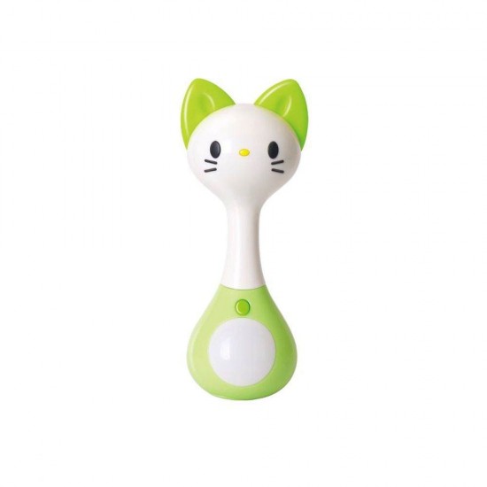 Bo Jungle B-Light & Music Rattle Κουδουνιστρα με ηχο Γατουλα B925730