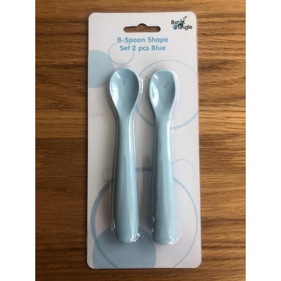 Bo Jungle B-Spoon shape set 2 pcs Blue B572020