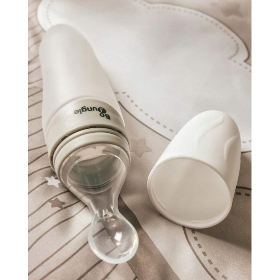 Bo Jungle Κουτάλι ρυθμιζόμενης ροής φαγητού- Food dispenser Silicone Grey B500630