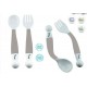 Bo Jungle Spoon & Fork ευλυγιστο σετ κουτάλι - πιρούνι Γκρι B571110