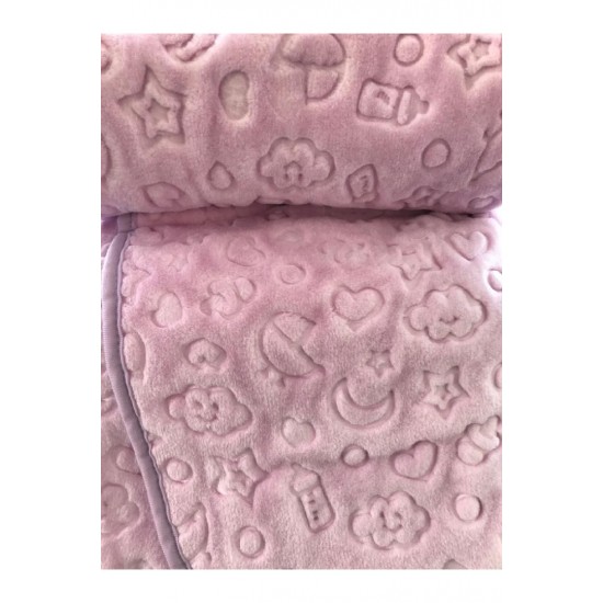 ΚΟΥΒΕΡΤΑ ΑΝΑΓΛΥΦΗ JB.11056 PINK