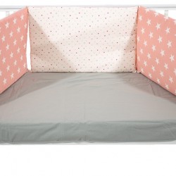 Just Baby Πάντα Κλασική Stars Pink 3τμχ 40x60cm JB.780.002.PINK.STARS
