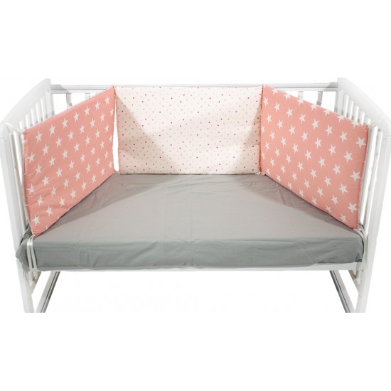 Just Baby Πάντα Κλασική Stars Pink 3τμχ 40x60cm JB.780.002.PINK.STARS