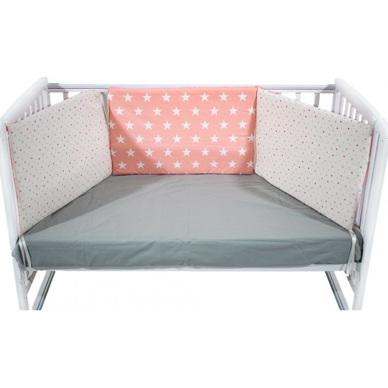 Just Baby Πάντα Κλασική Stars Pink 3τμχ 40x60cm JB.780.002.PINK.STARS