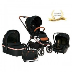 Bebe Stars πολυκαρότσι JEWEL 3 ΙΝ 1  Volcano Black 350-188