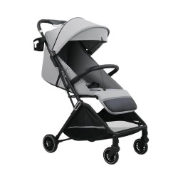 Bebe Stars Καρότσι Μωρού City Plus Automatic Ice Grey 194-186 
