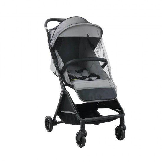 Bebe Stars Καρότσι Μωρού City Plus Automatic Ice Grey 194-186 