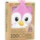 Zoocchini Βρεφική πετσετα  με Κουκούλα Πιγκουίνος Φούξια 77x77cm. zoo11213