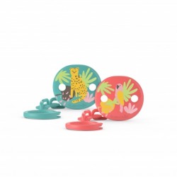 Suavinex Κλιπ πιπίλας Jungle Red 307216