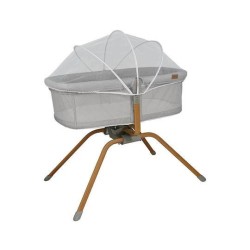 Bebe Stars Λίκνο Chic Light Grey χωρίς Στρώμα 843-182