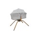 Bebe Stars Λίκνο Chic Light Grey χωρίς Στρώμα 843-182