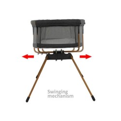 Bebe Stars Λίκνο Chic Graphite χωρίς Στρώμα 843-186