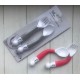 Bo Jungle Spoon & Fork ευλυγιστο σετ κουτάλι - πιρούνι Γκρι B571110