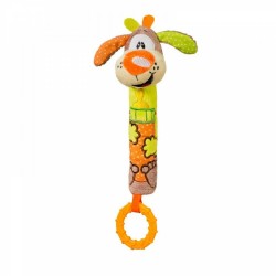 Babyono Κουδουνίστρα "Λούις το κουταβάκι" για 6+ Μηνών BN1354