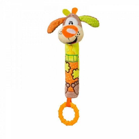 Babyono Κουδουνίστρα "Λούις το κουταβάκι" για 6+ Μηνών BN1354