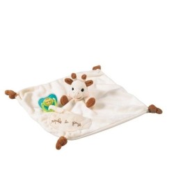 Sophie La Girafe Σόφι Καμηλοπάρδαλη Πανάκι Παρηγοριάς, με Θέση για την Πιπίλα  S260133