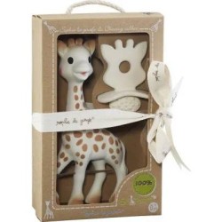 Sophie La Girafe So Pure Σετ Sophie & Μασητικός Δακτύλιος 2 Τεμάχια S616624