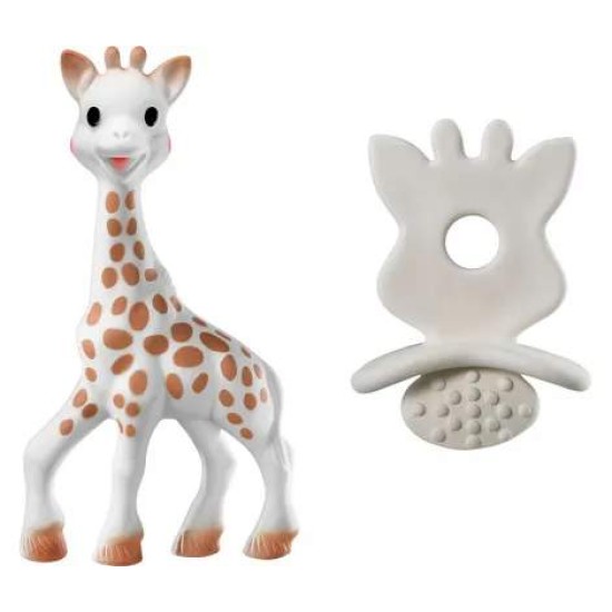 Sophie La Girafe So Pure Σετ Sophie & Μασητικός Δακτύλιος 2 Τεμάχια S616624