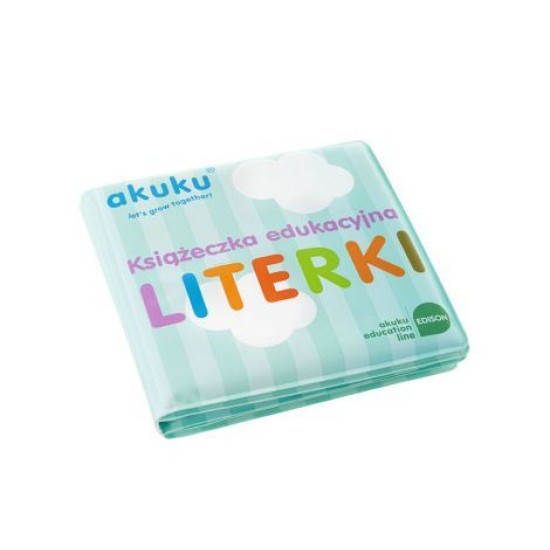 Akuku Letters Βιβλίο Μπάνιου Εκπαιδευτικό Α0475