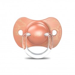 Suavinex Πιπίλα Σιλικόνης για 18+ μηνών Physio Gold Orange 307863