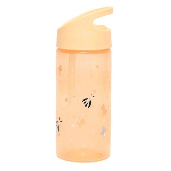 Petit Monkey Πλαστικό Παγούρι Fox & Fireflies σε Κίτρινο χρώμα 380ml PTM-DB40