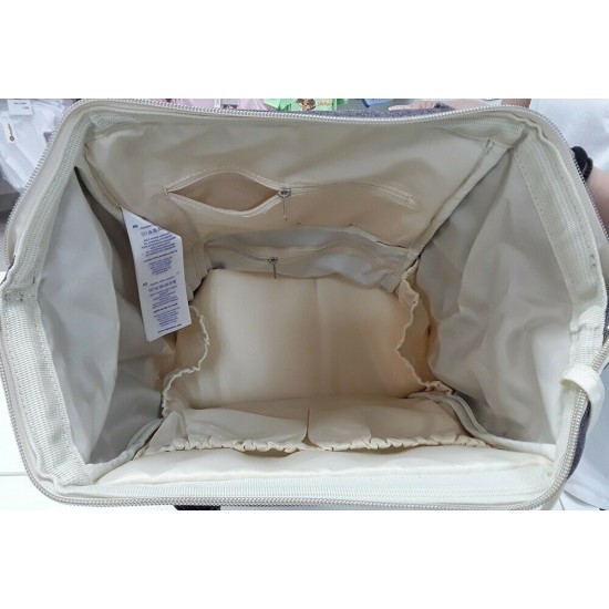 Kikka Boo Τσάντα-Αλλαξιέρα Πλάτης Siena Black - Silver 27x21x42εκ. 31108020034