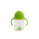 Munchkin Παιδικό Ποτηράκι με Καλαμάκι Tip & Sip Cup Green 207ml 12256